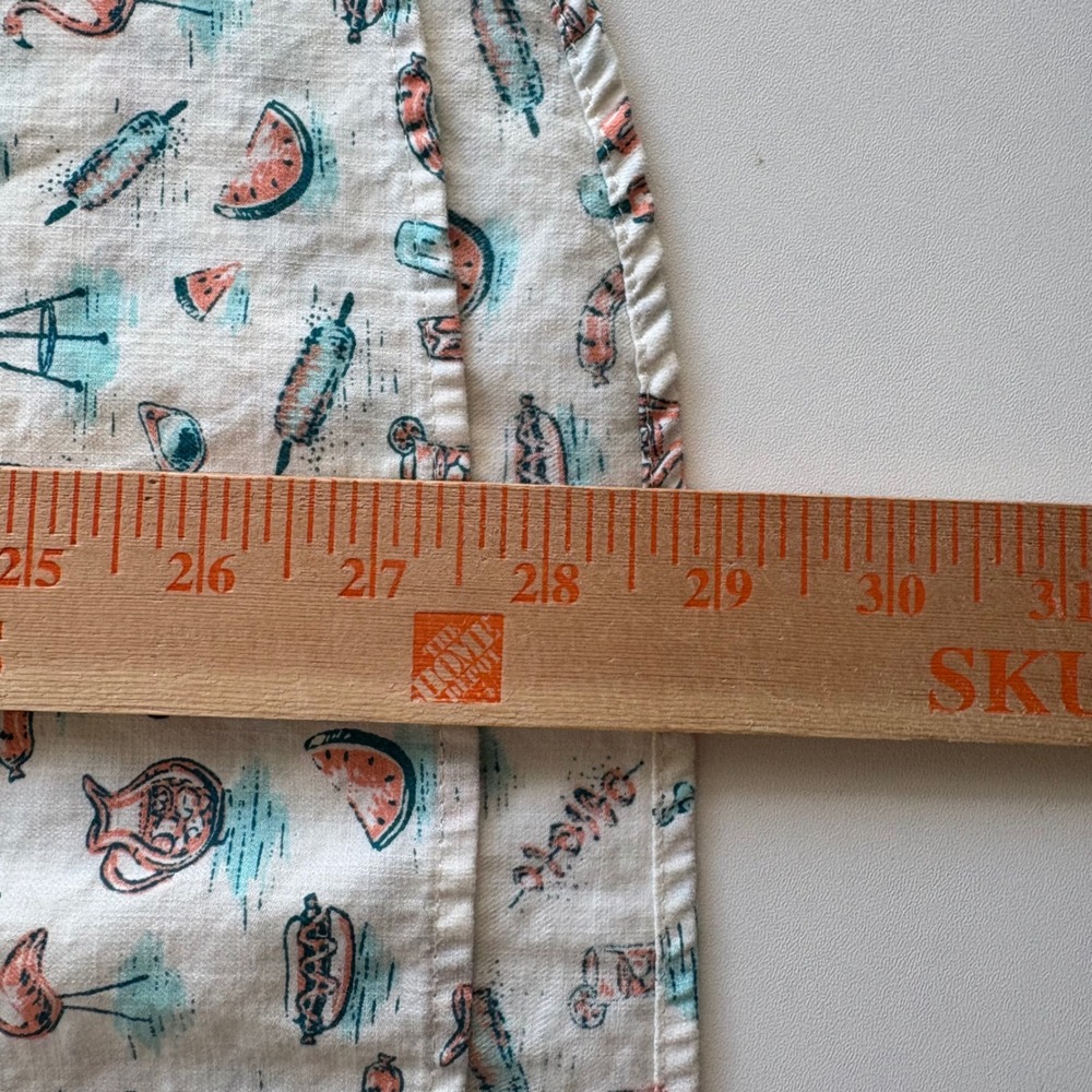 Duluth Trading Company XXL BBQ Flamingo Picnic Short Sleeve‎ Button Up Shirt - Picture 7 of 8